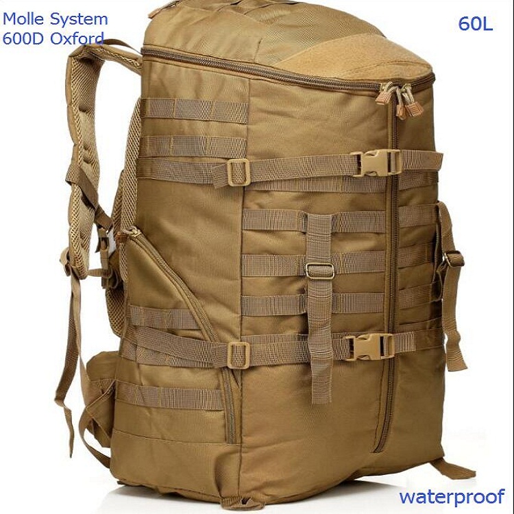 Mochila de caminhada NOVRA 65L - Hiking Backpack Waterproof avaliação e preço